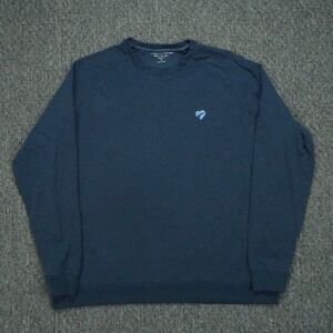 Holderness Bourne Pullover Mens XL Blue The Kennedy Sweater Crew Golf Jumper